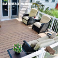 Widely Used UV-Tested and Resistant Home Improvement Garden WPC Decking Plank